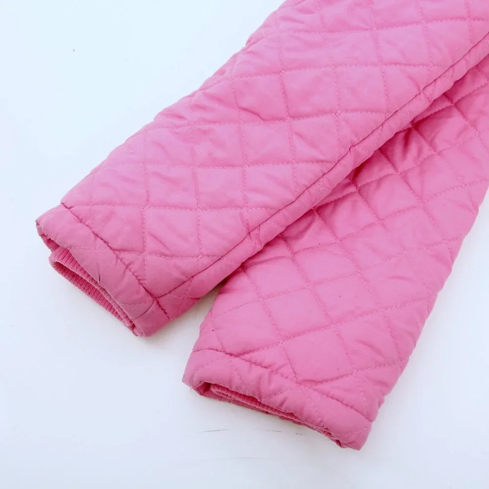 Hello Kitty by Sanrio Girls Quilted Fur Hooded Jacket‎